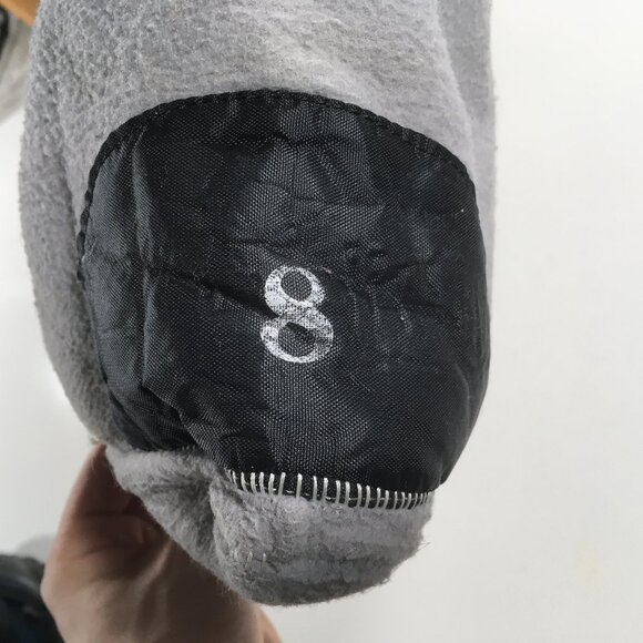 Trukke Snowmobile Winter Snow Boots Mens Size 8 Black Blue Waterproof - Picture 8 of 9